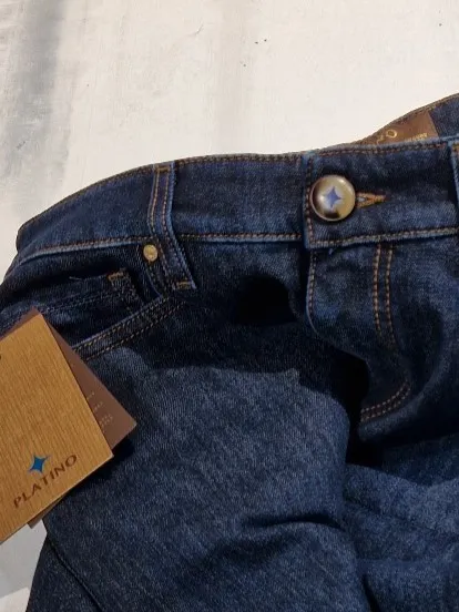 -Jeans TELERIA ZED P Cobra Slim 17 Zip EKE F-977 PLATINUM