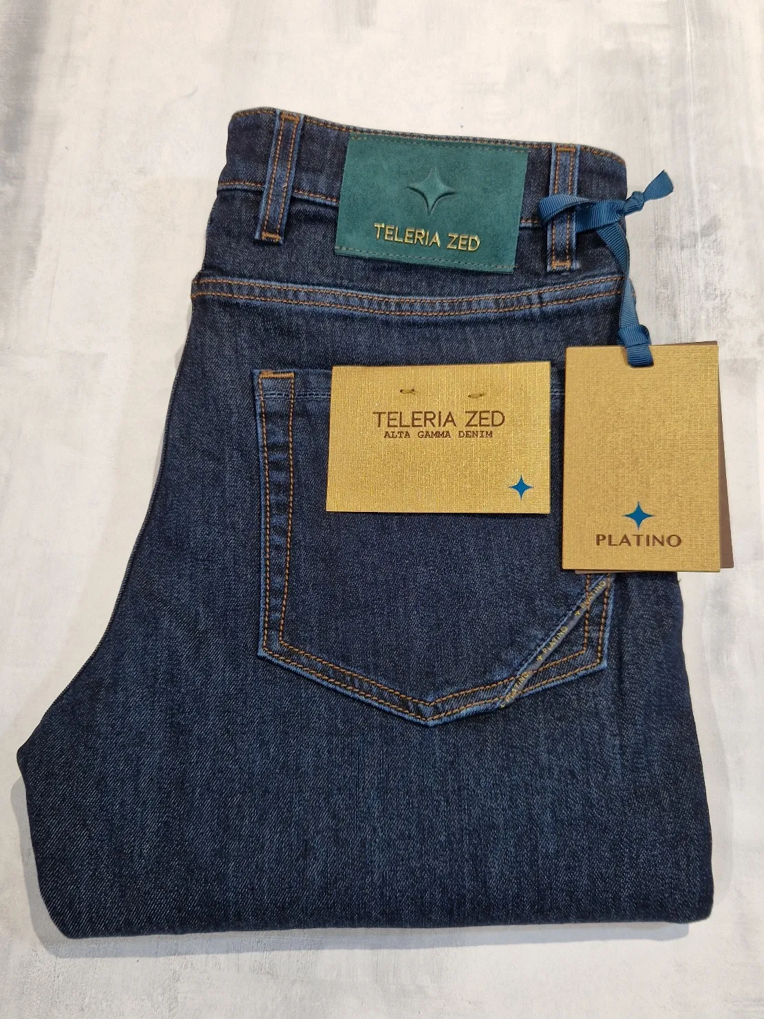 -Jeans TELERIA ZED P Cobra Slim 17 Zip EKE F-977 PLATINUM