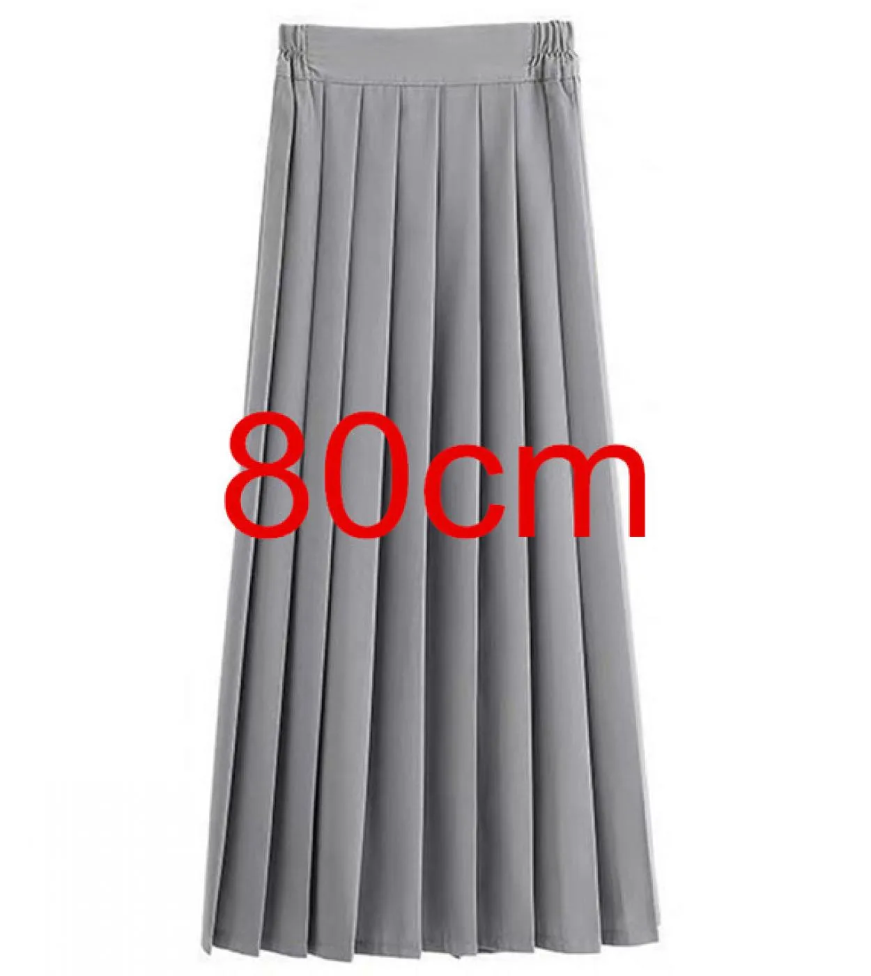 2023 Elastico In Vita Studente Ragazze Uniforme Scolastica Donne Gonna Lunga Midi Gonna Da Festa Di Moda Da Donna Gonna A Pieghe