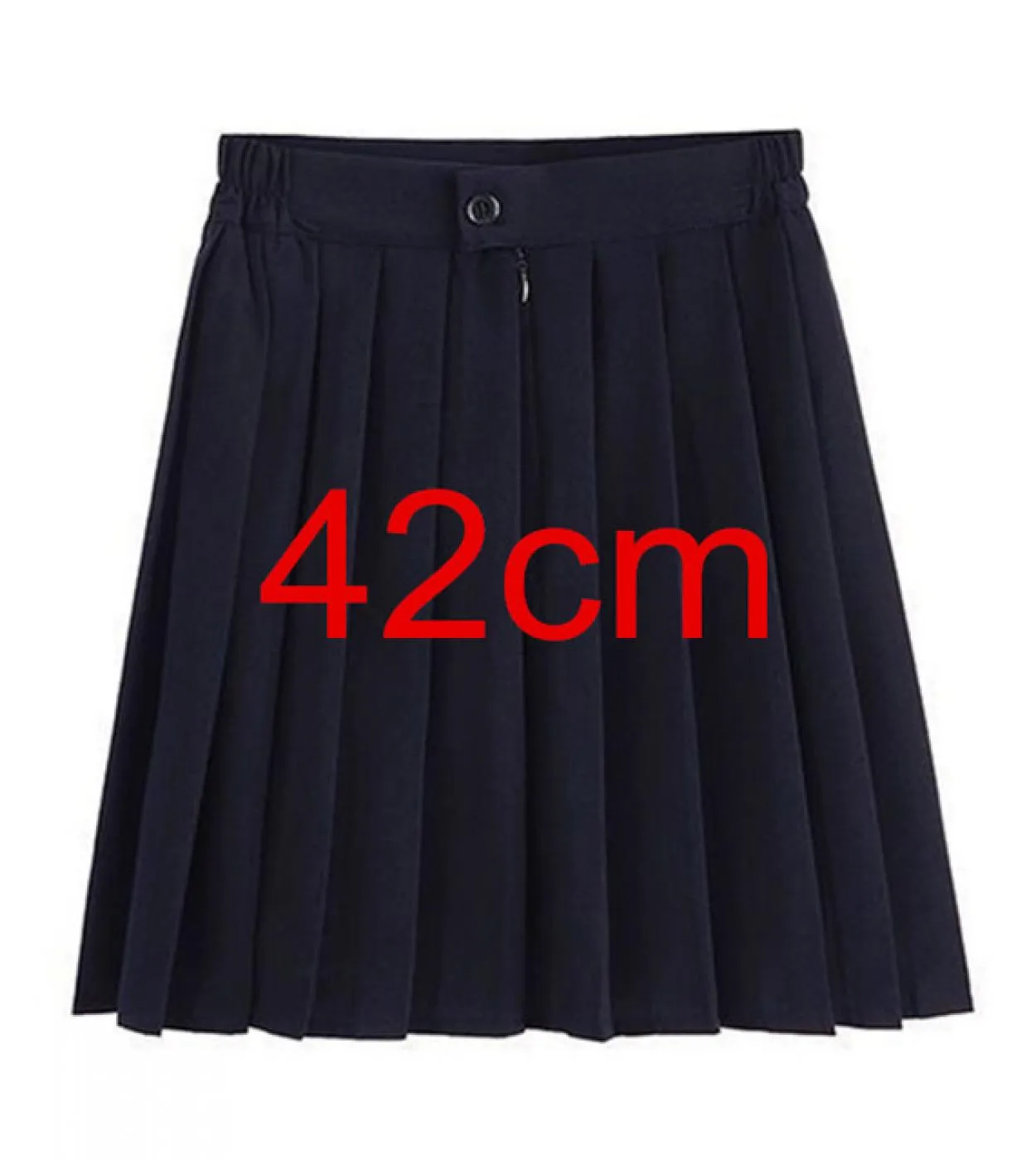 2023 Elastico In Vita Studente Ragazze Uniforme Scolastica Donne Gonna Lunga Midi Gonna Da Festa Di Moda Da Donna Gonna A Pieghe