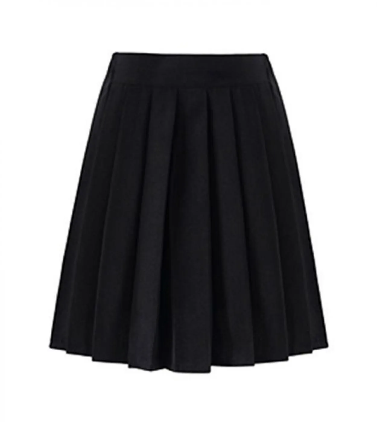 2023 Elastico In Vita Studente Ragazze Uniforme Scolastica Donne Gonna Lunga Midi Gonna Da Festa Di Moda Da Donna Gonna A Pieghe