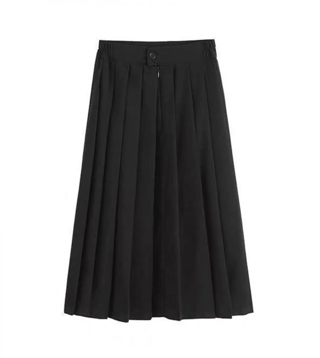 2023 Elastico In Vita Studente Ragazze Uniforme Scolastica Donne Gonna Lunga Midi Gonna Da Festa Di Moda Da Donna Gonna A Pieghe