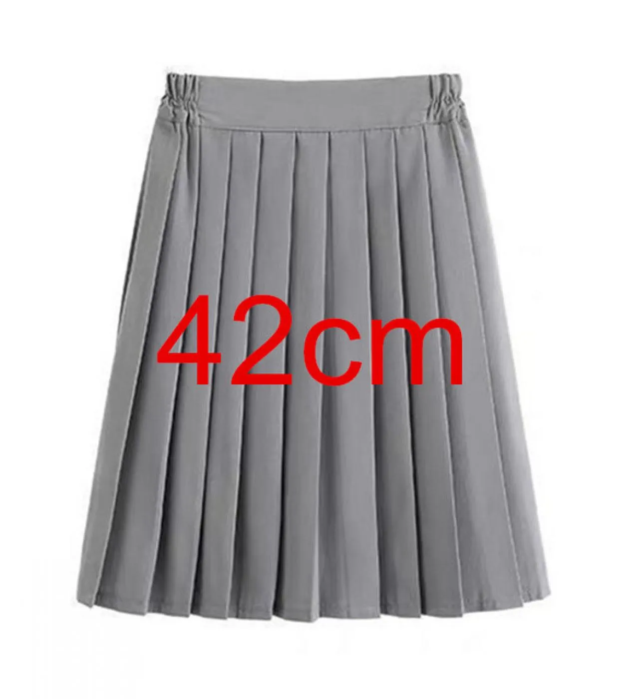 2023 Elastico In Vita Studente Ragazze Uniforme Scolastica Donne Gonna Lunga Midi Gonna Da Festa Di Moda Da Donna Gonna A Pieghe