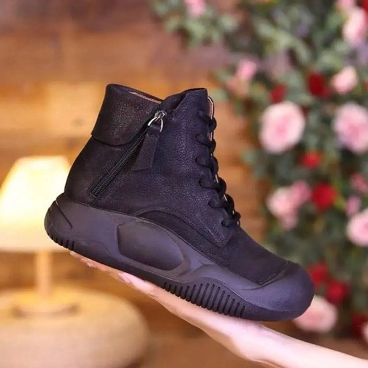 2023 Scarpe sportive da donna invernali Scarpe basse con plateau Walking Running Stivali Chelsea Nuovi stivali da gladiatore all