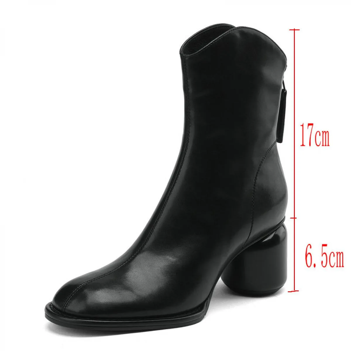2024 Primavera Autunno Genuino Stivaletti da donna in pelle Décolleté con tacco alto Décolleté Scarpe da sera da donna Taglia 34