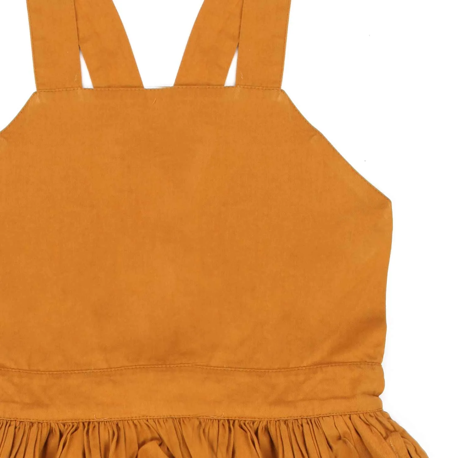 Abito Ciana Color Cammello Bambina E Teen