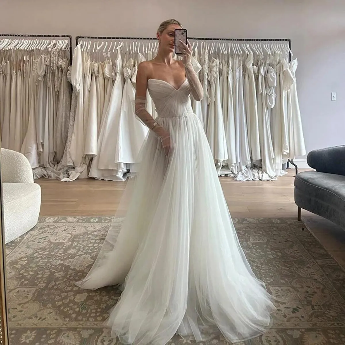 Abito da sposa per donna Abiti da cerimonia Abito da sposa Abito da sposa Donna 2023 Richiesta adatta Festa di nozze da sera Don