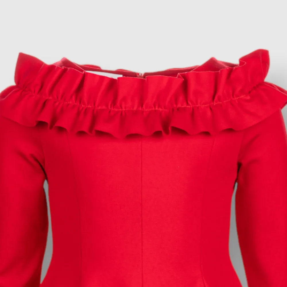 Abito Elsy Rosso