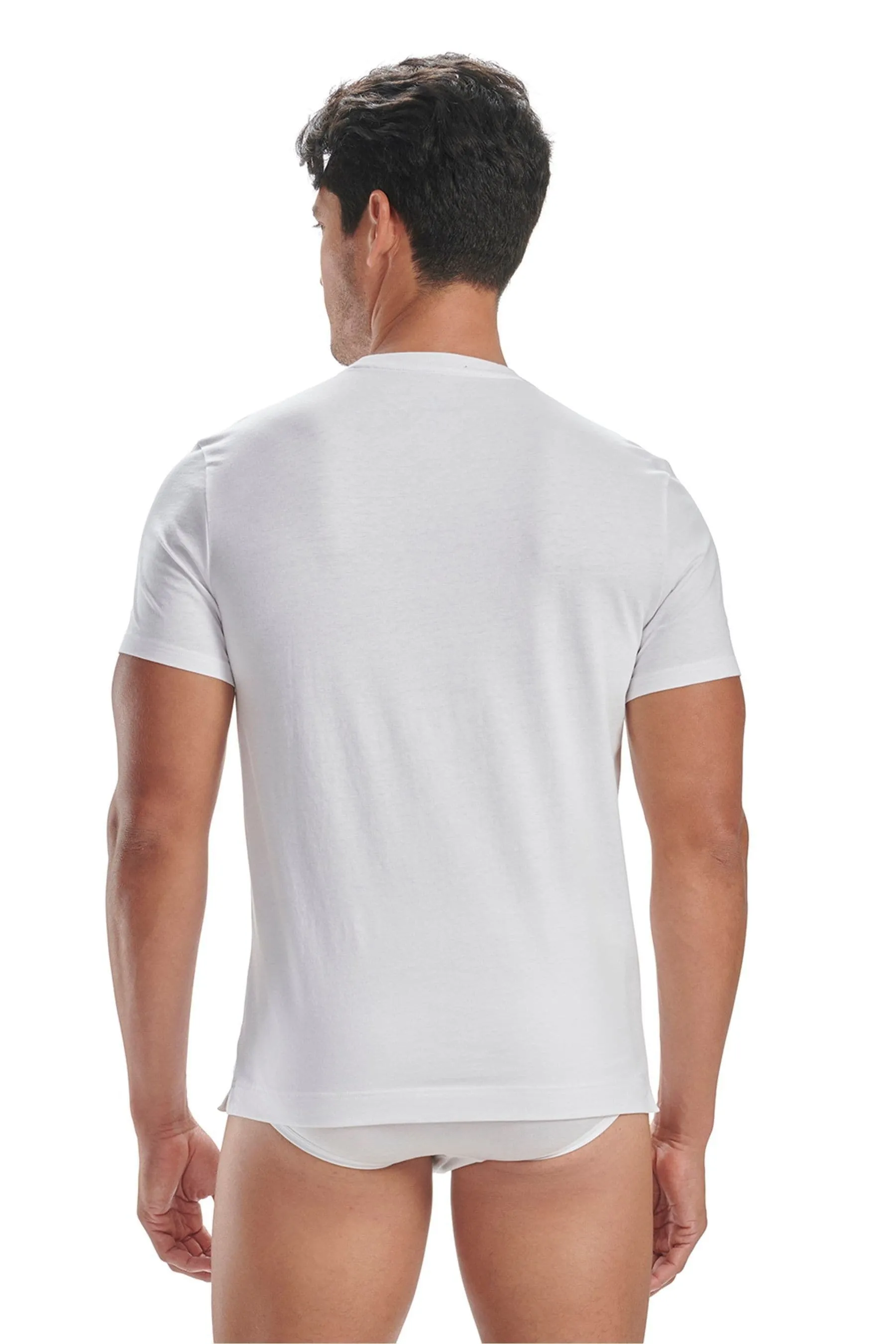 adidas Originals - T-shirt comfort in cotone 2 Confezione Girocollo