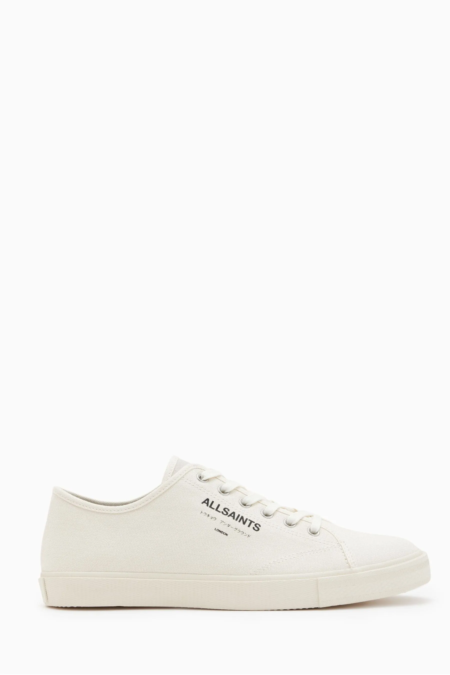 AllSaints - Scarpe da ginnastica basse in tela