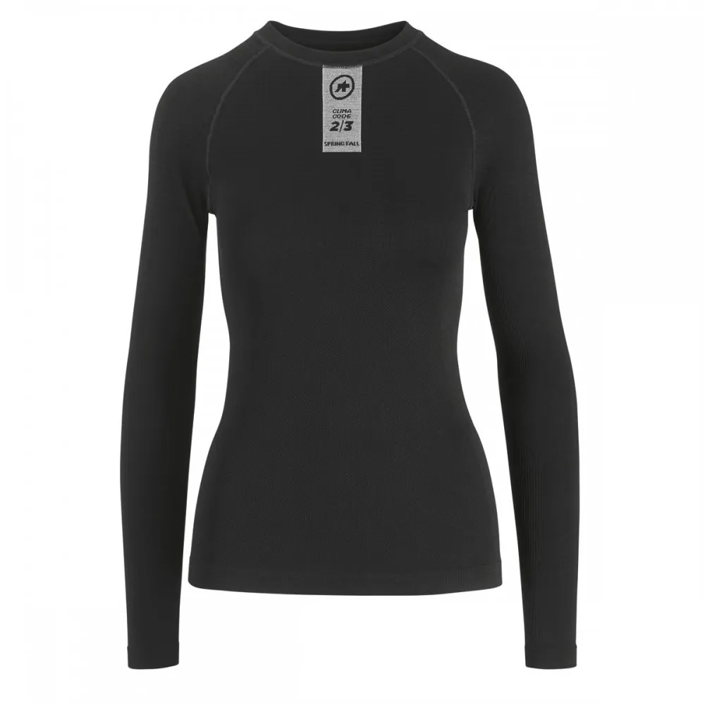 Assos Maglia Ciclismo Skinfoil Spring Fall Nero Uomo