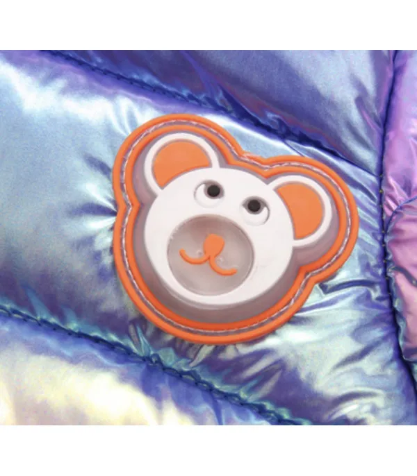 Baby piumino con orecchie bear cangiante