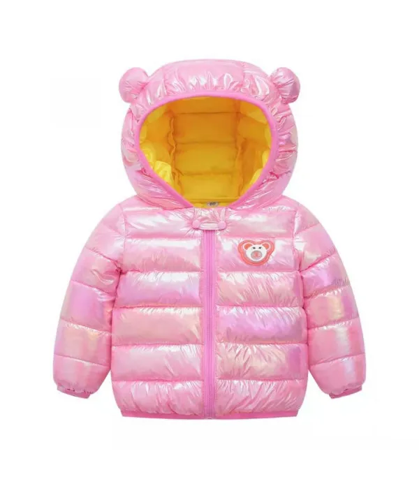 Baby piumino con orecchie bear cangiante