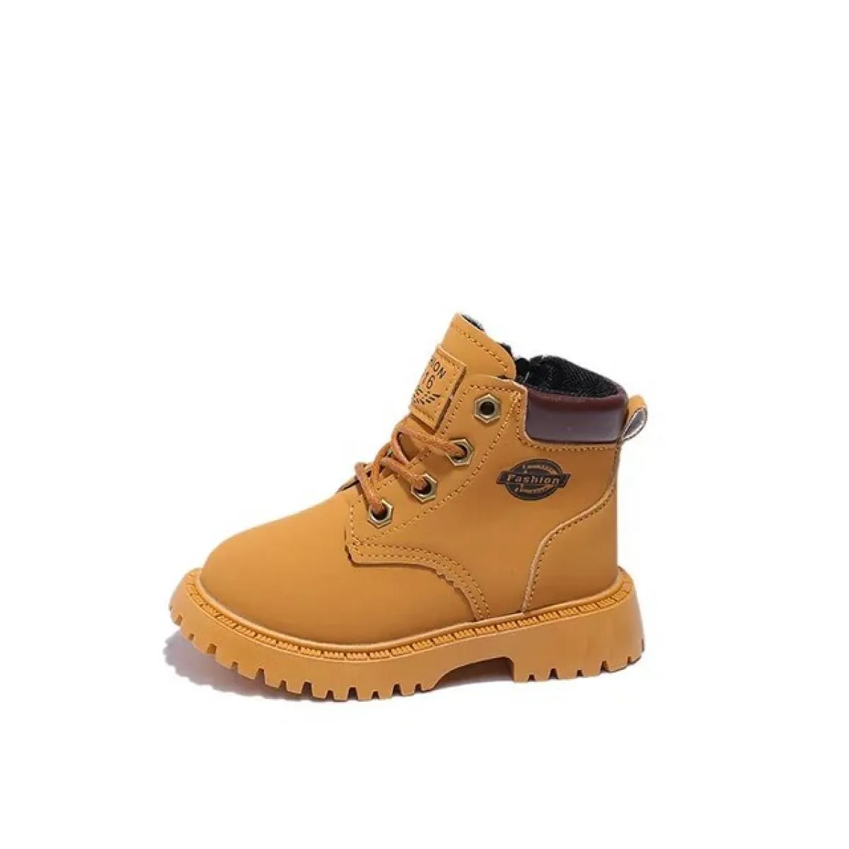 Bambini Stivali da neve Ragazzi Ragazze Uni Bambini Moda Stivaletti Nuovo 2024 Auutmn Inverno caldo Pu Stivali di gomma in pelle