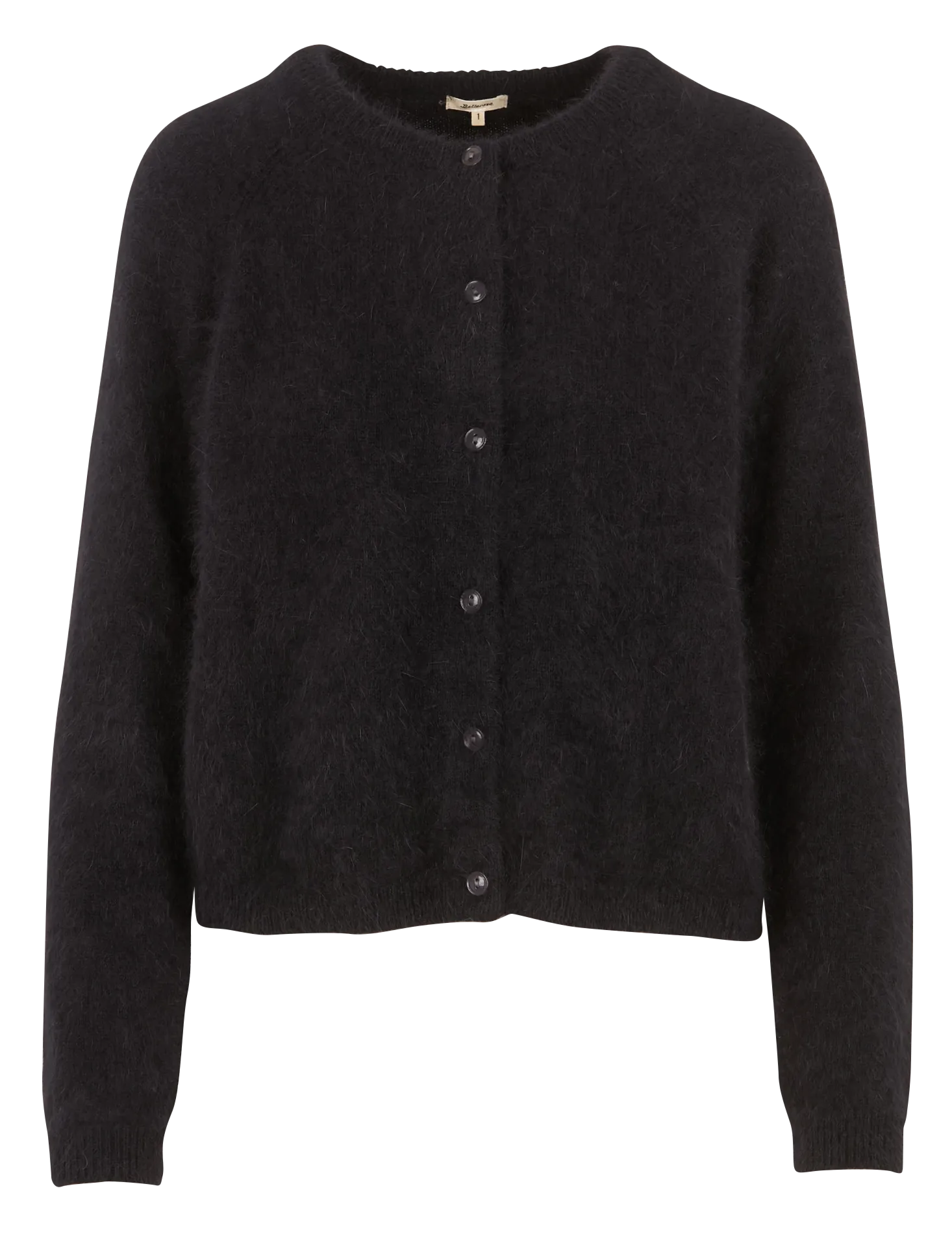 BELLEROSE   DATAIR - Cardigan scollo tondo | Nero