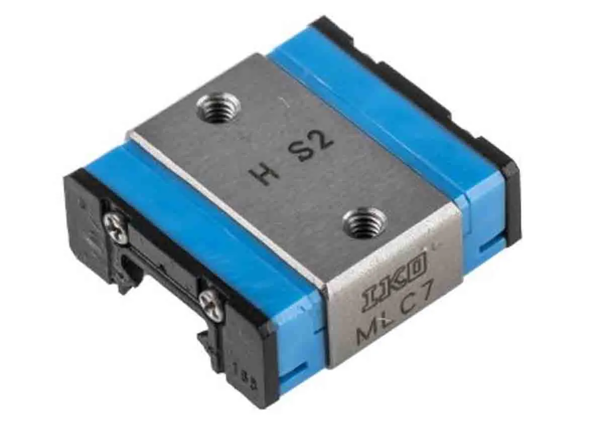 Blocco guida IKO Nippon Thompson, serie C-lubrificazione, carrello da 54.5mm x 48mm, per guida larga 23mm