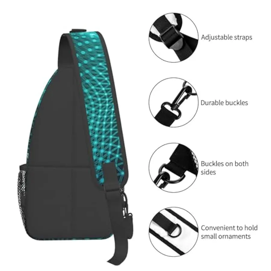 Borsa a tracolla per uomo e donna, leggera, a tracolla, per escursionismo, ciclismo, viaggi 162275251