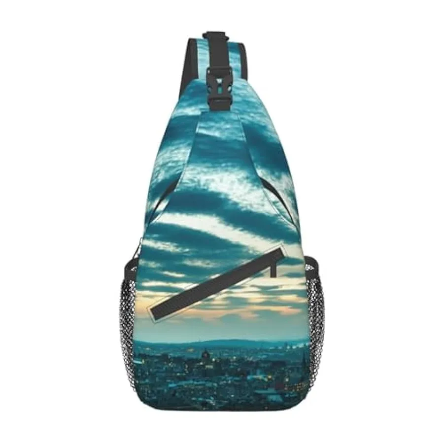 Borsa a tracolla per uomo e donna, leggera, a tracolla, per escursionismo, ciclismo, viaggi 239947734