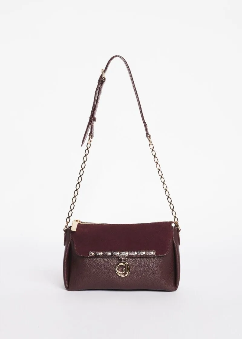 Borsa crossbody con tasca interna