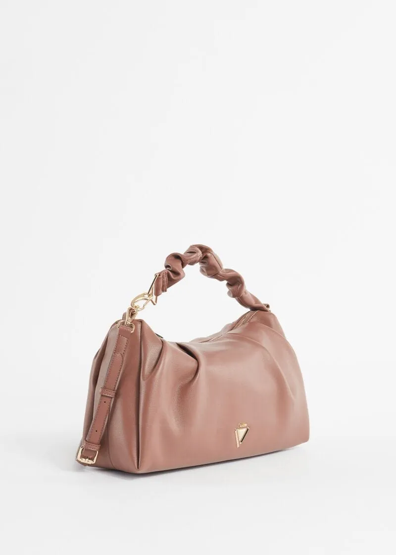 Borsa top handle in similpelle