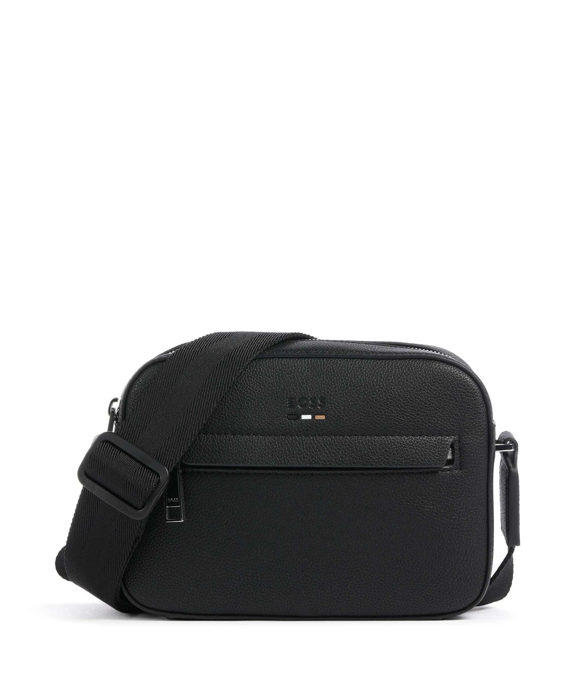  BOSS Ray Borsa a tracolla pelle sintetica nero  