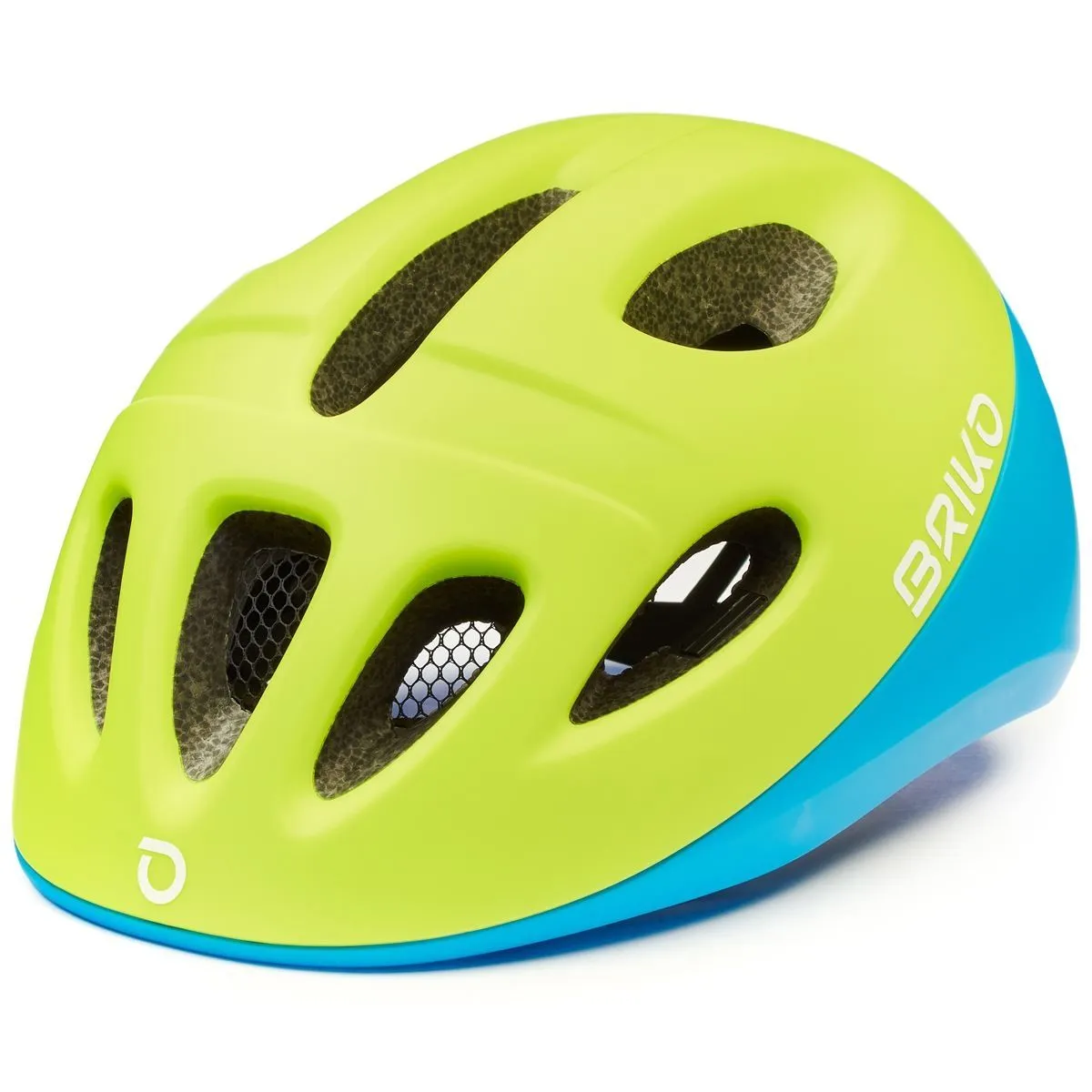 Briko Casco Fury Junior Lime Celeste