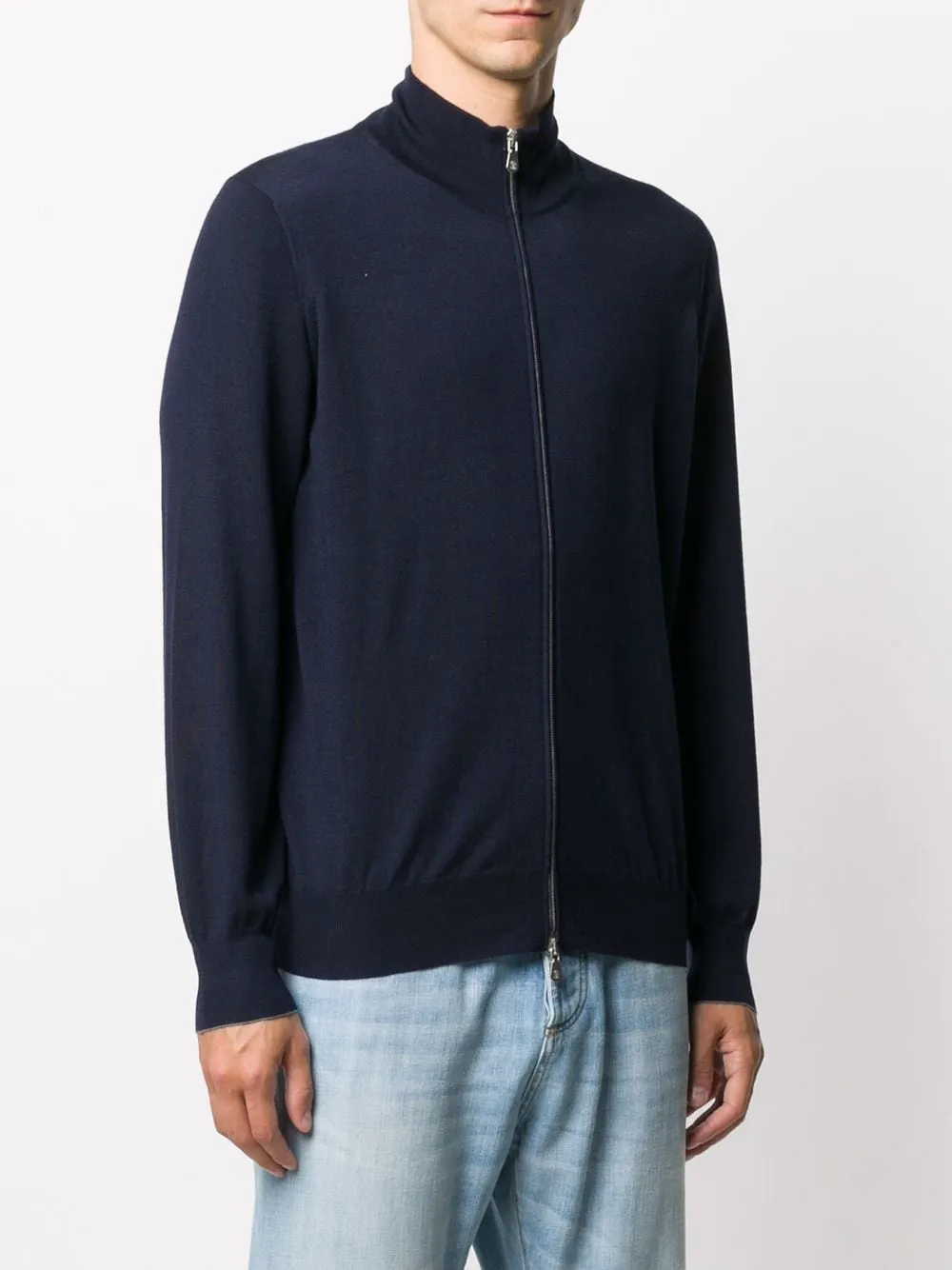 Brunello Cucinelli Wool e Cashmere Blend Cardigan