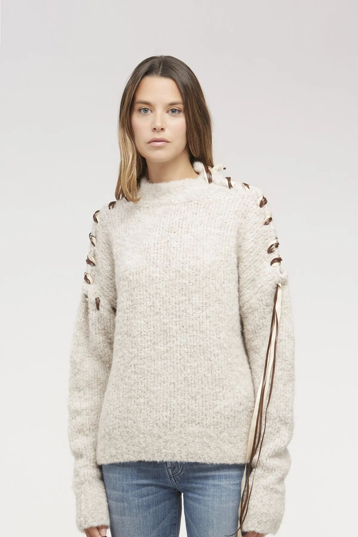 Caldissimo Pullover Autunno/Inverno Maglione - Donna, Realizzato con Misto Lana 100% Made in Italy: Eleganza e Comfort per le Tu