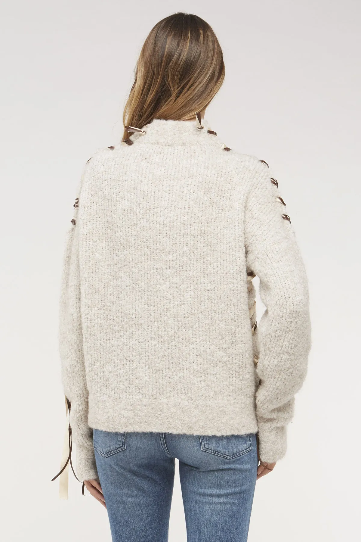 Caldissimo Pullover Autunno/Inverno Maglione - Donna, Realizzato con Misto Lana 100% Made in Italy: Eleganza e Comfort per le Tu