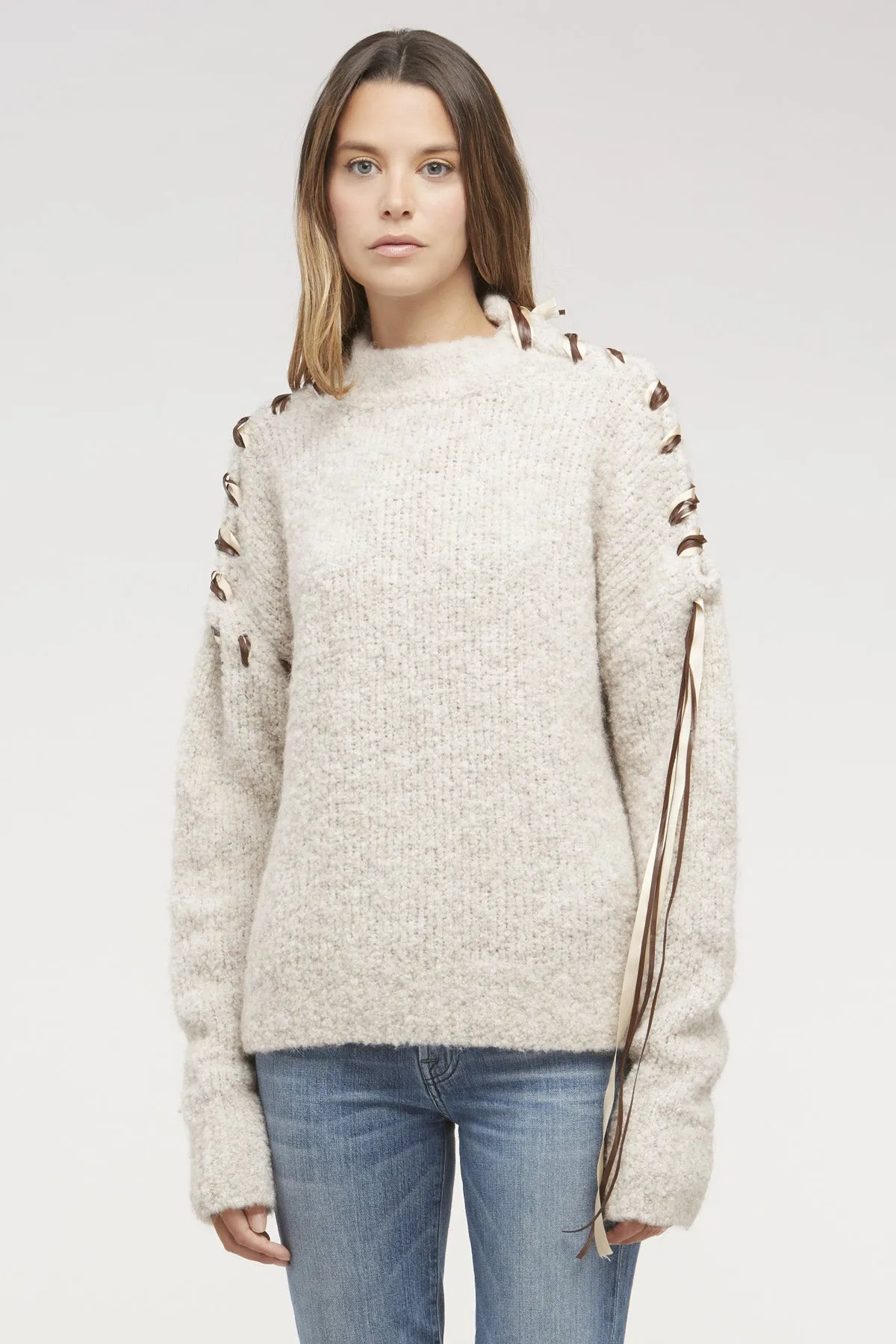 Caldissimo Pullover Autunno/Inverno Maglione - Donna, Realizzato con Misto Lana 100% Made in Italy: Eleganza e Comfort per le Tu
