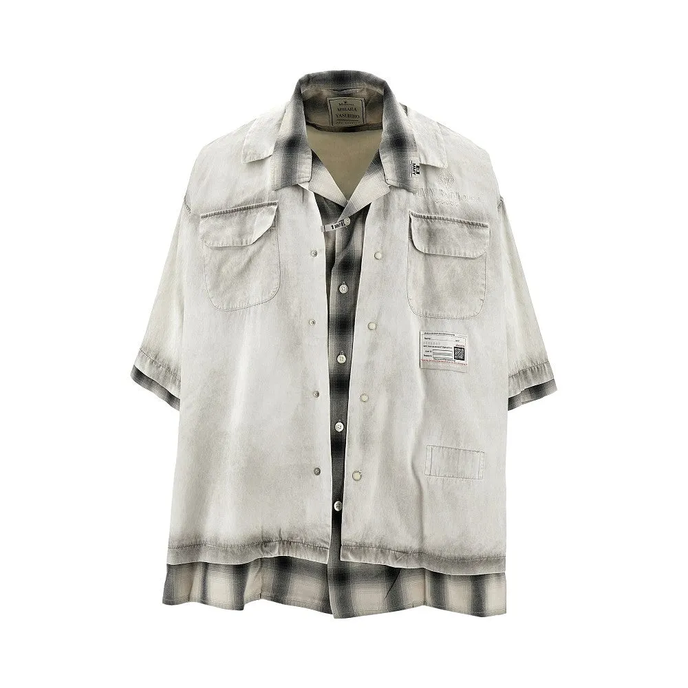 Camicia Double Layered a manica corta