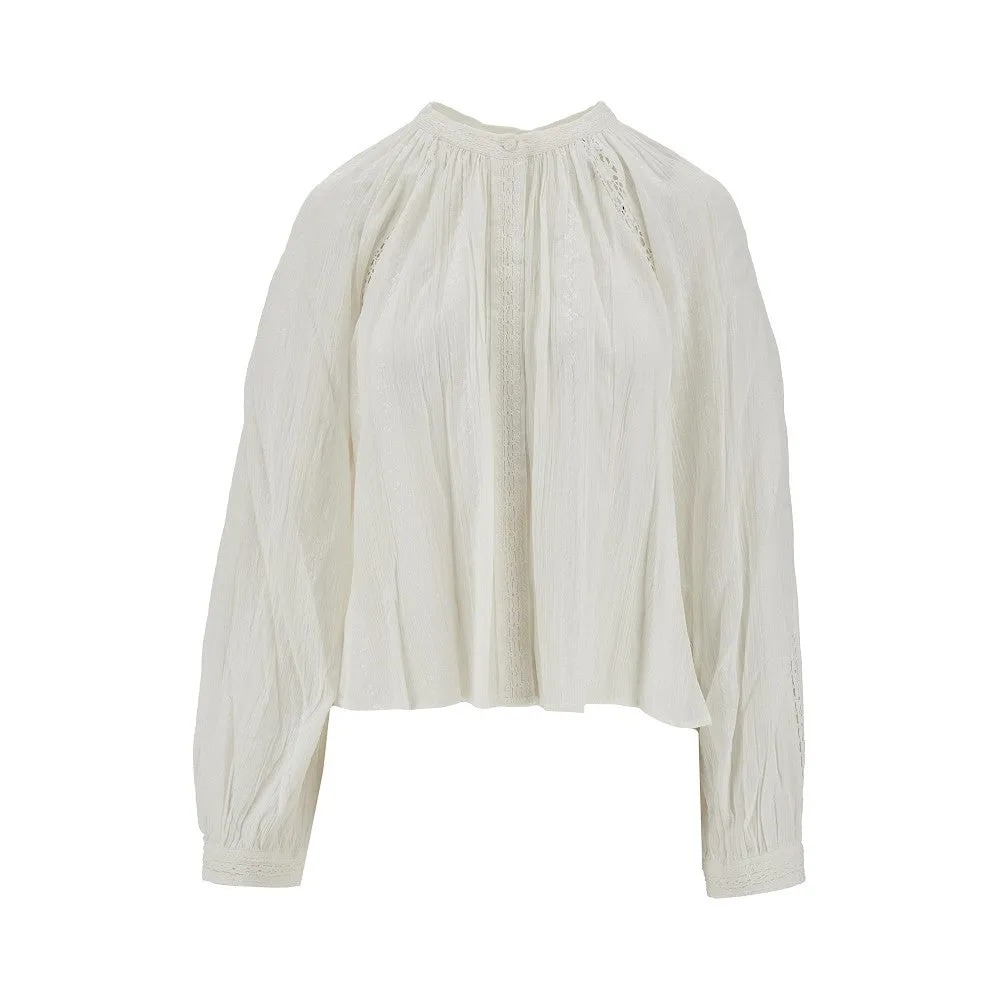Camicia 'Janelle' in misto cotone