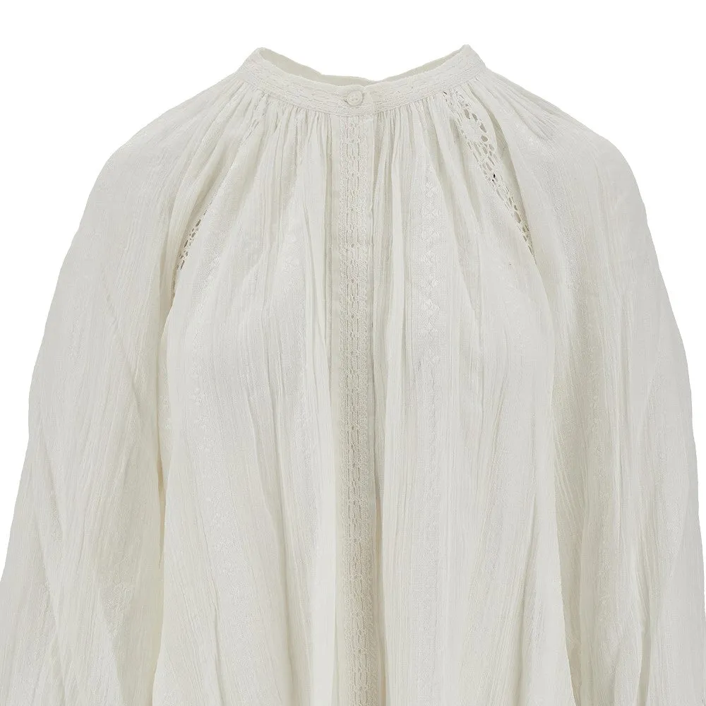 Camicia 'Janelle' in misto cotone