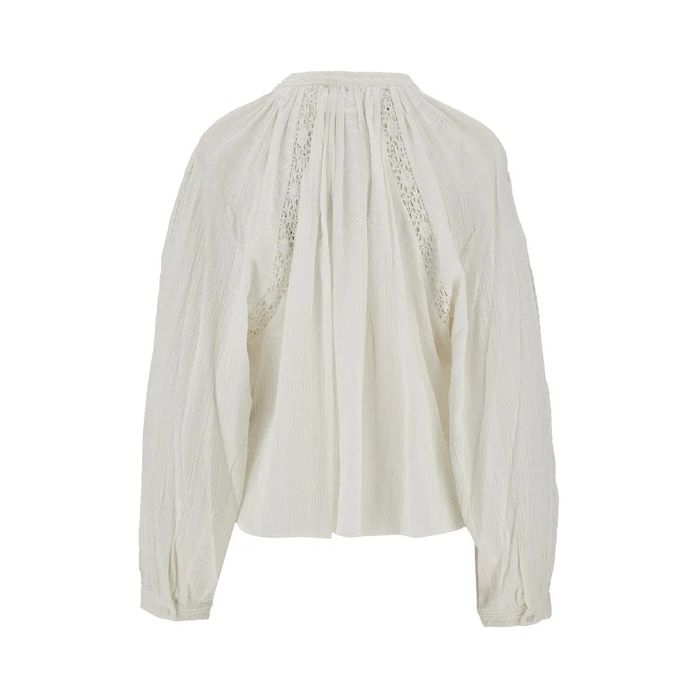 Camicia 'Janelle' in misto cotone