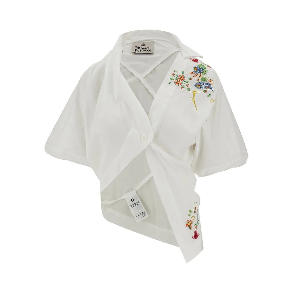 Camicia ricamata 'Natalia'