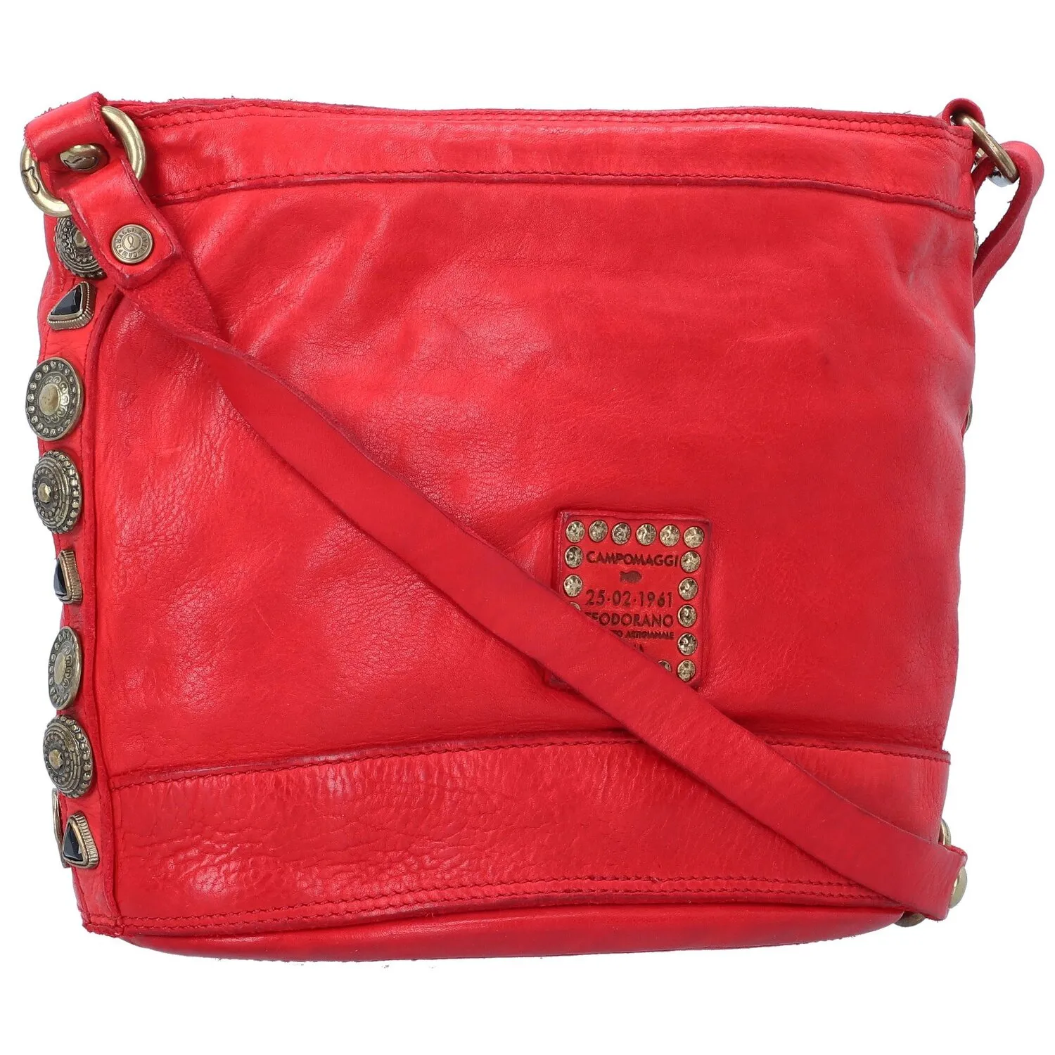 Campomaggi Borsa a tracolla in pelle 24 cm