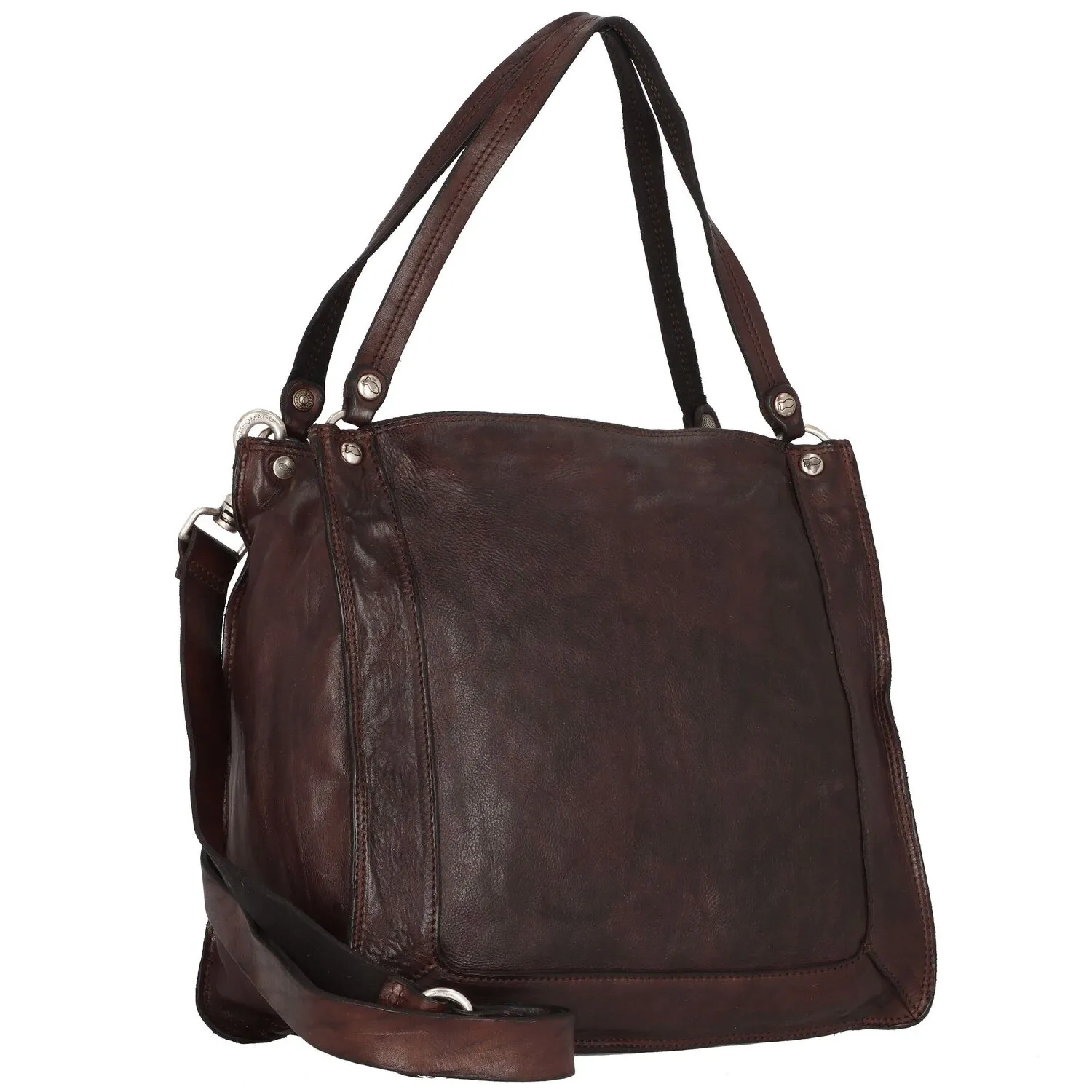 Campomaggi Borsa a tracolla in pelle 31 cm