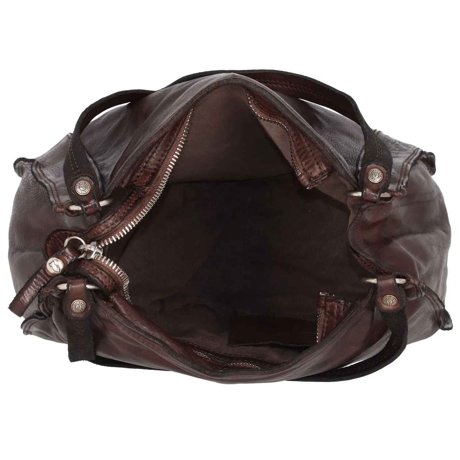 Campomaggi Borsa a tracolla in pelle 31 cm