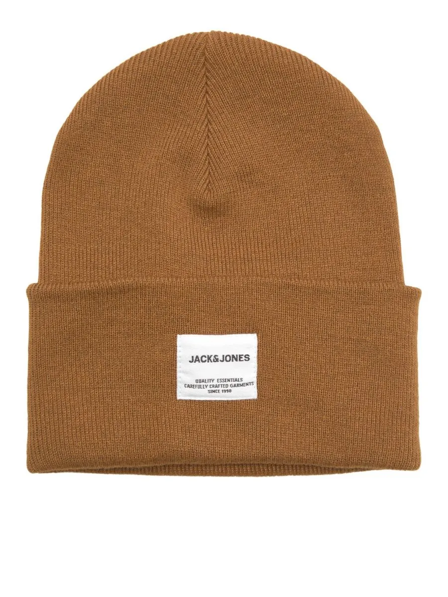 CAPPELLO Uomo JACK&JONES 12150627 LONG BEANIE RUBBER