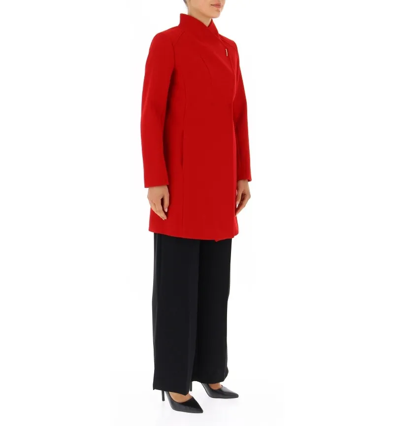 Cappotto con collo