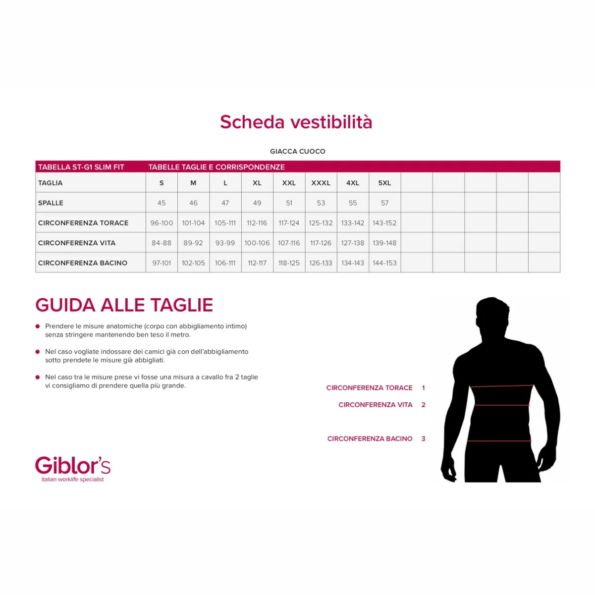 Casacca uomo Giblor’s Ruggero