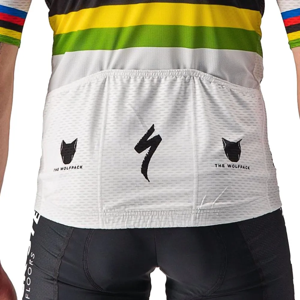 Castelli Maglia Ciclismo Competizione Multicolore Uomo