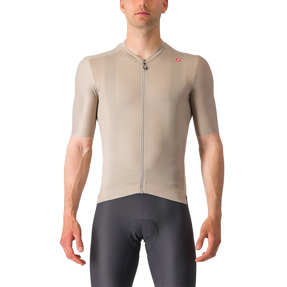Castelli Maglia Ciclismo Espresso Clay Nero Uomo
