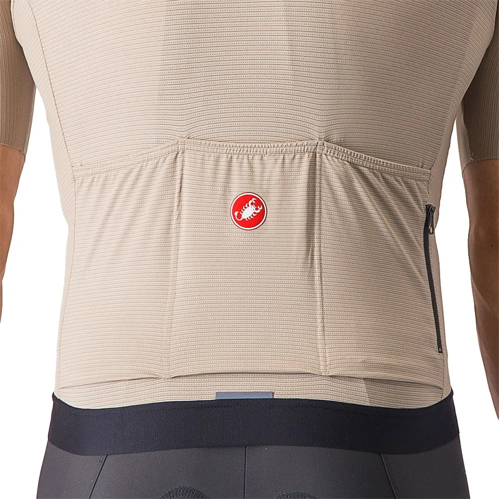 Castelli Maglia Ciclismo Espresso Clay Nero Uomo