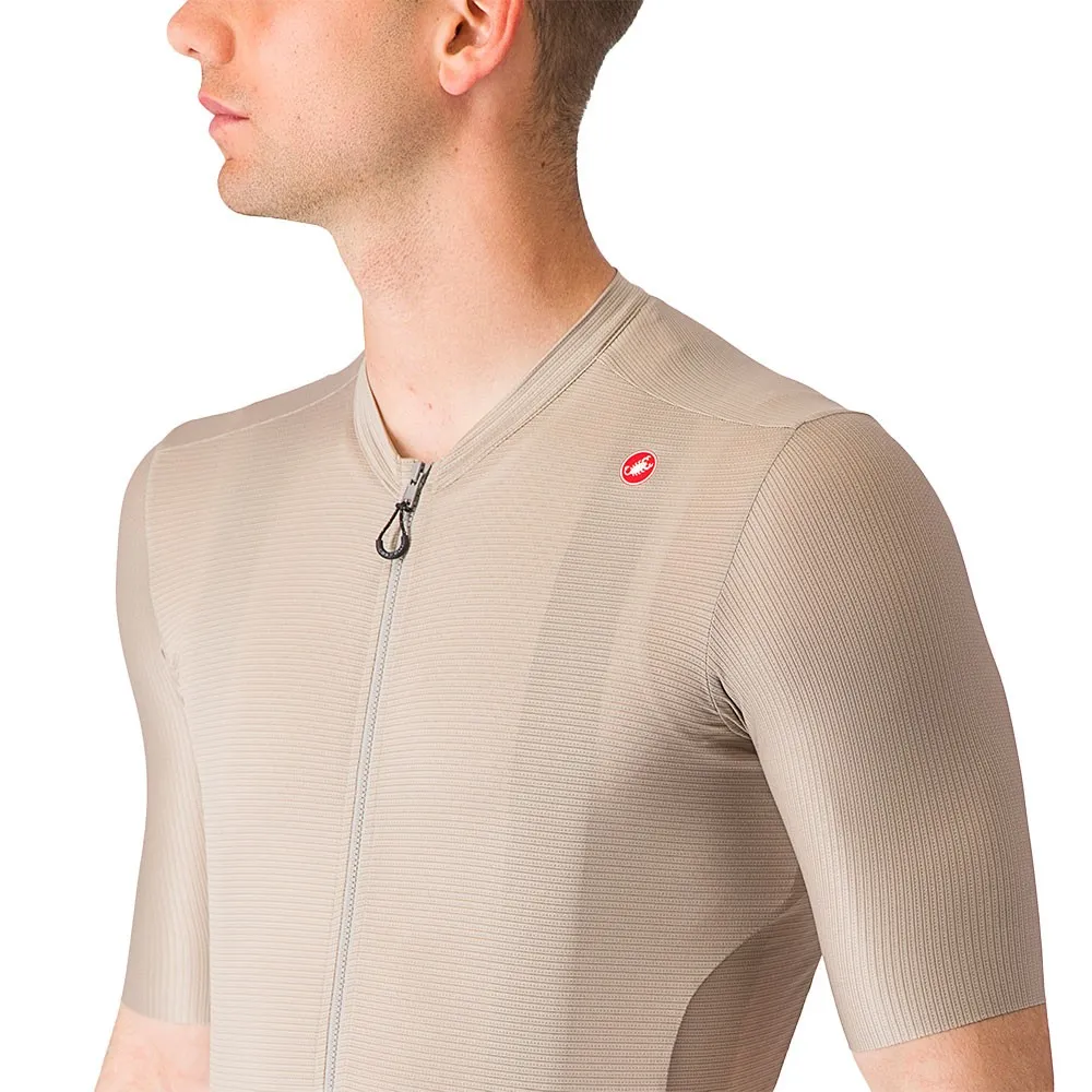 Castelli Maglia Ciclismo Espresso Clay Nero Uomo