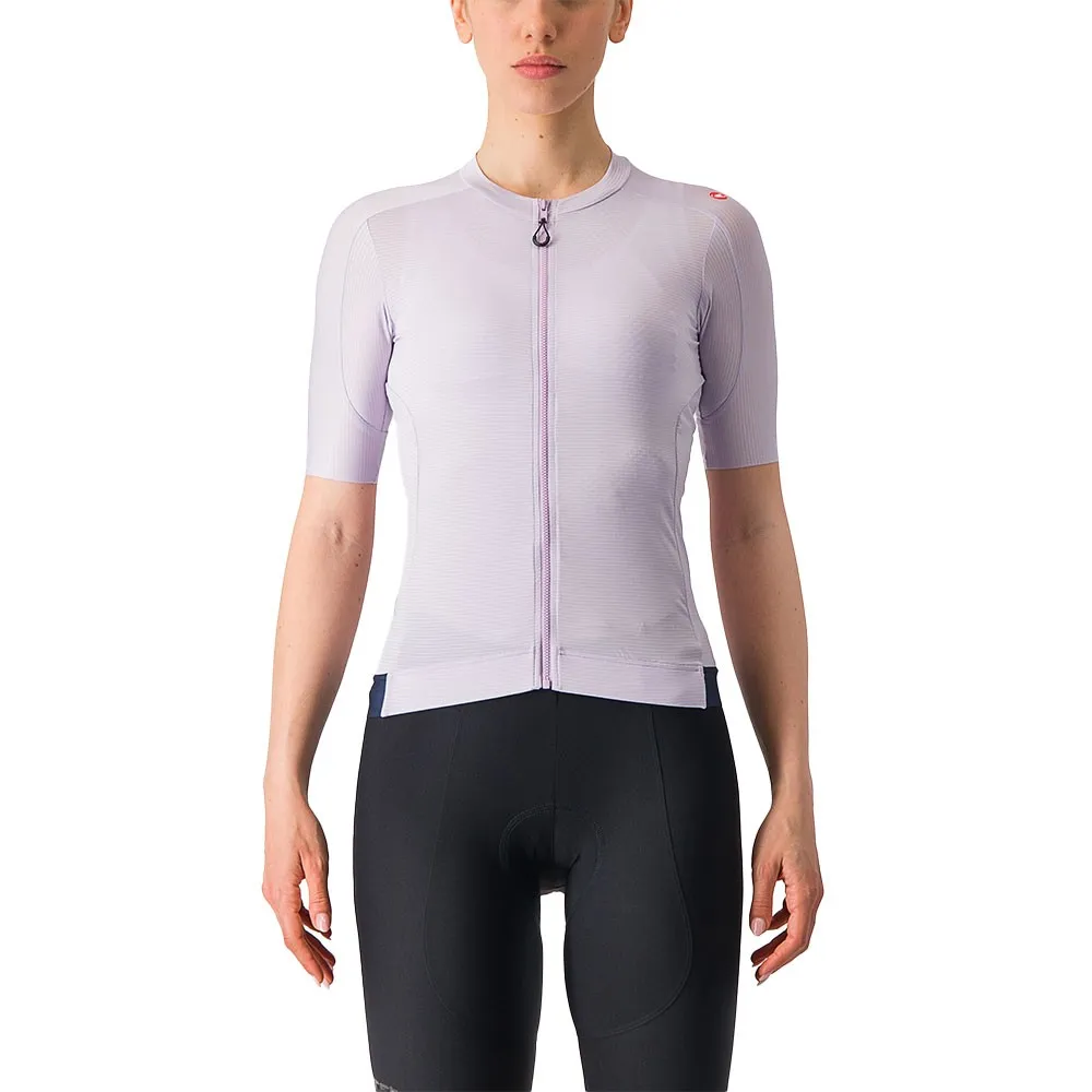 Castelli Maglia Ciclismo Espresso Viola Donna