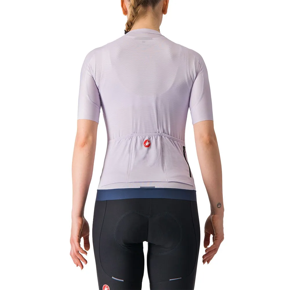 Castelli Maglia Ciclismo Espresso Viola Donna