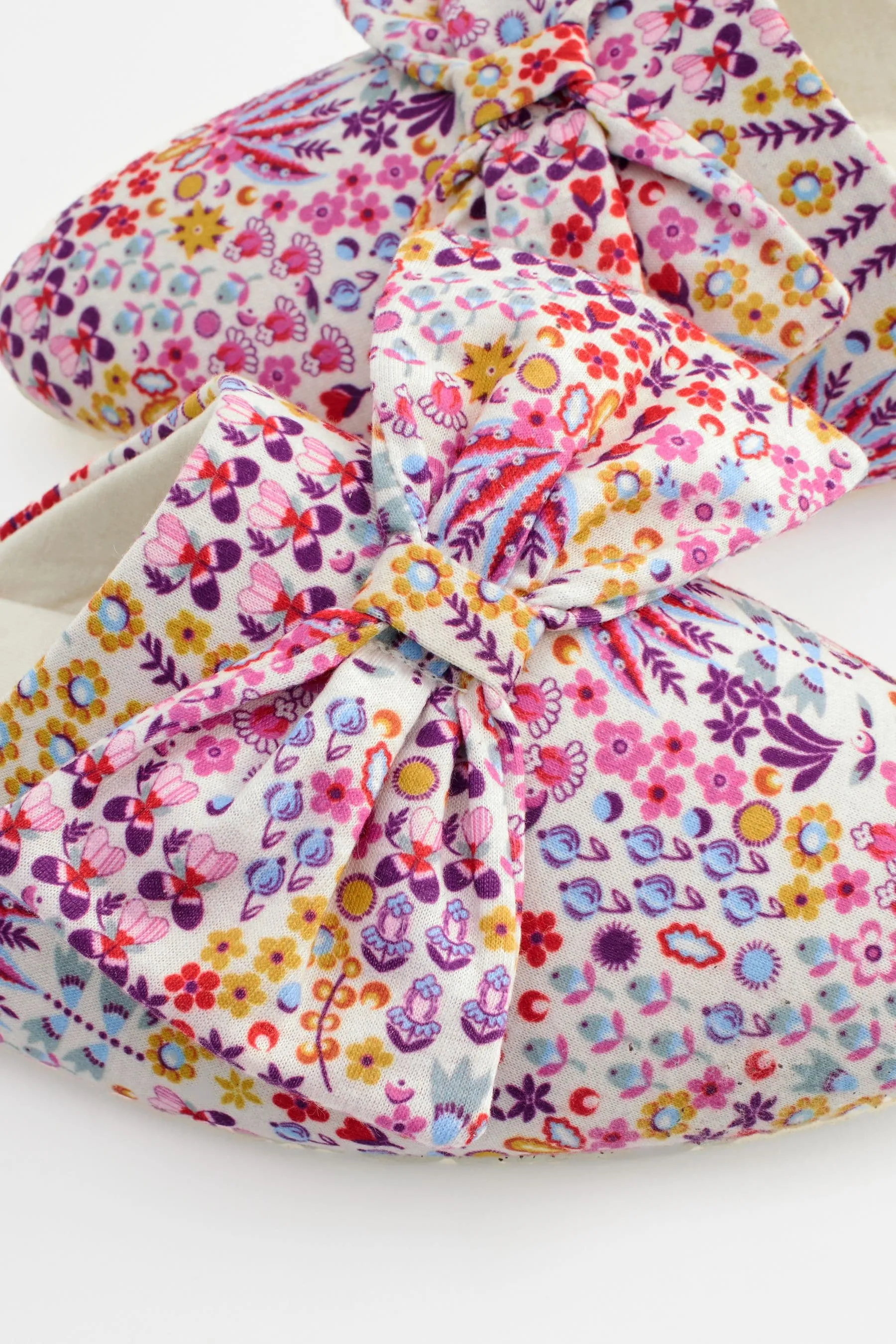 Cath Kidston - Pantofole Fiocco a punta con parte frontale