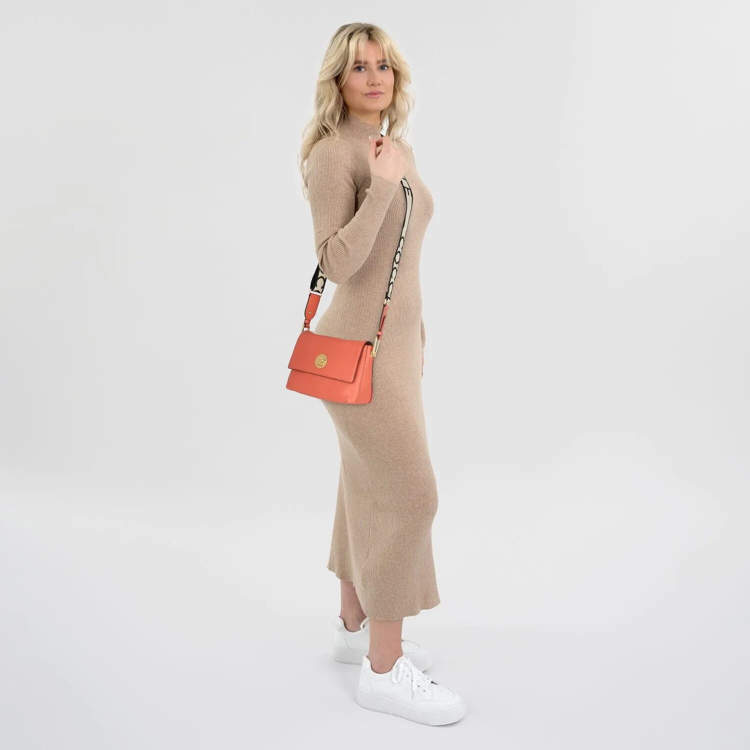 Coccinelle Liya Signature Borsa a tracolla Pelle 25 cm