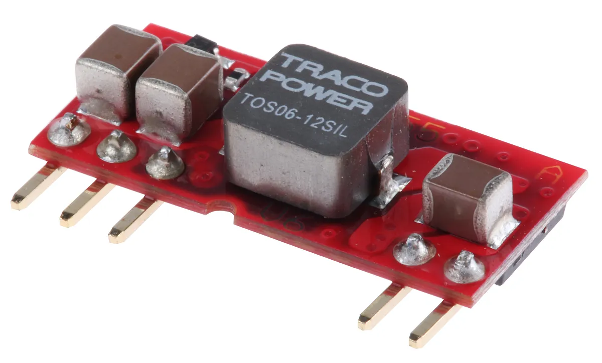 Convertitore c.c.-c.c. 30W, Vin 8,3 → 14 V c.c., Vout 0.75 → 5V cc